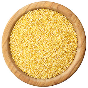 MILLET, HULLED, ORGANIC 25 LB